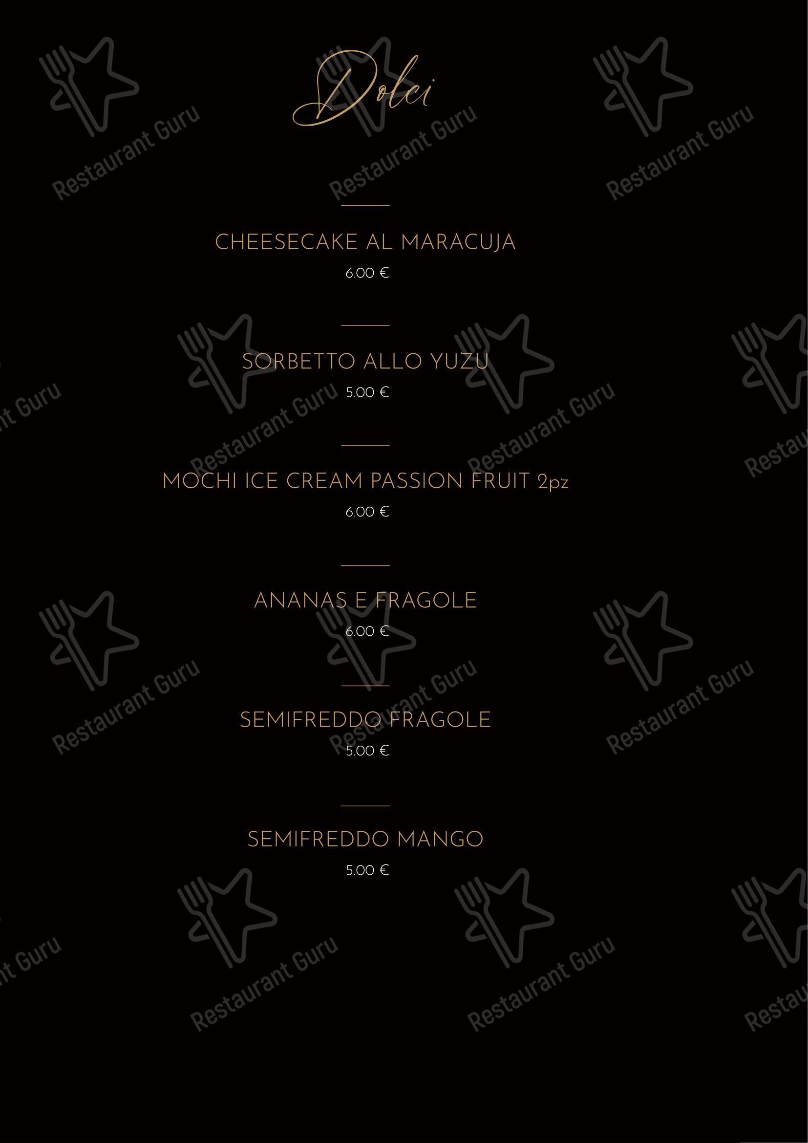 Menu per Ristorante Giapponese Hanami Parma in Parma