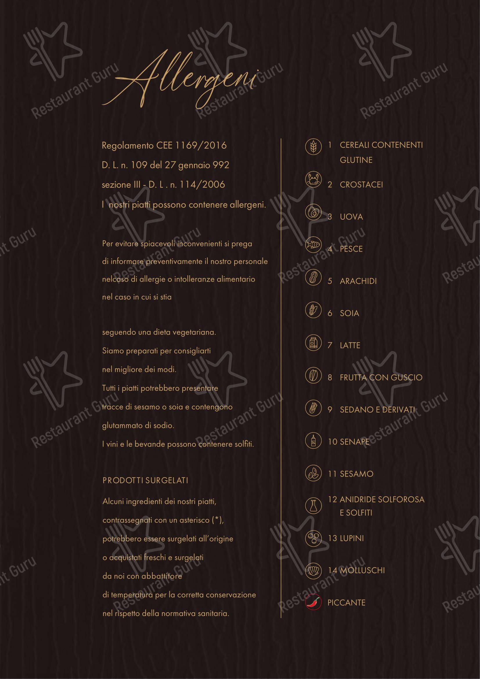 菜单 per Ristorante Giapponese Hanami Parma in Parma