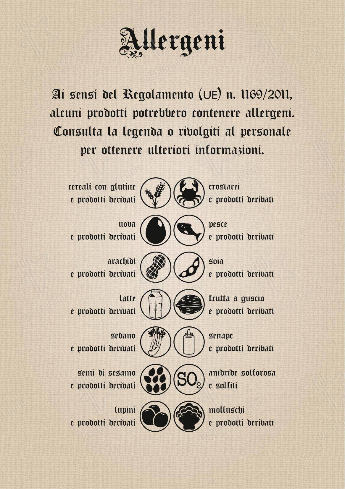 Ristorante Sapori di Toscana in Brusciana - Menu