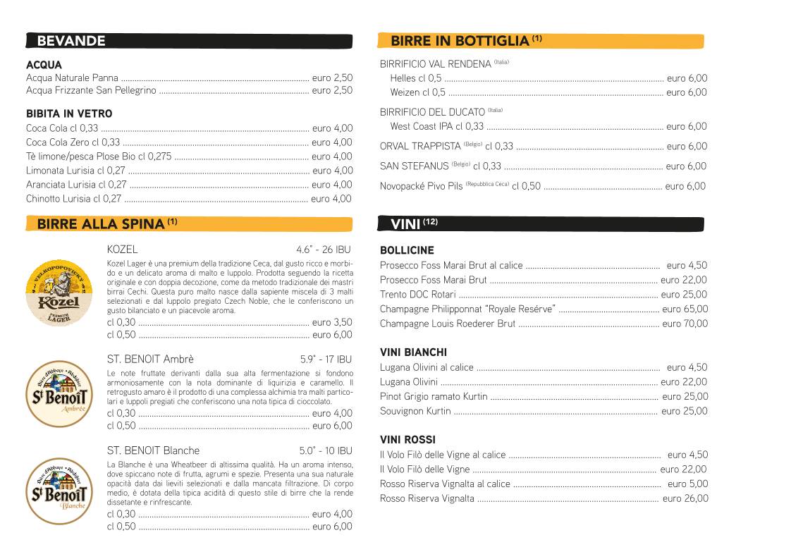 Menu di tOsKa 