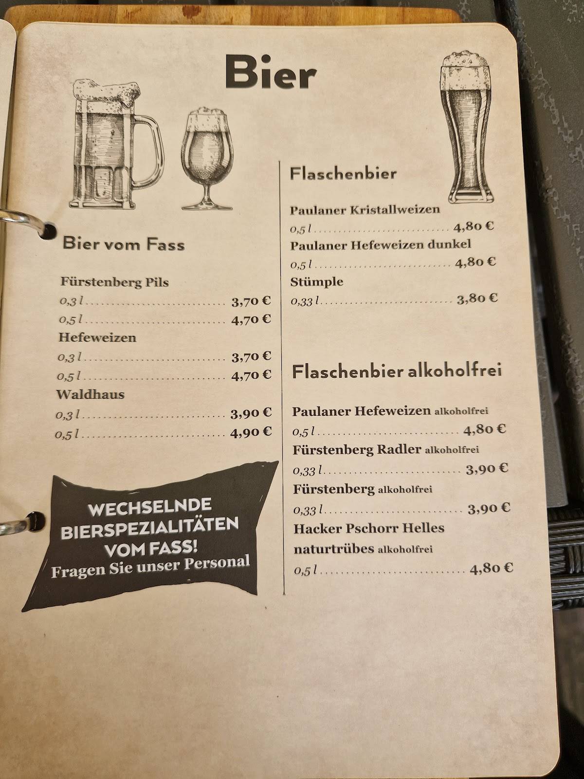 Menu de time out