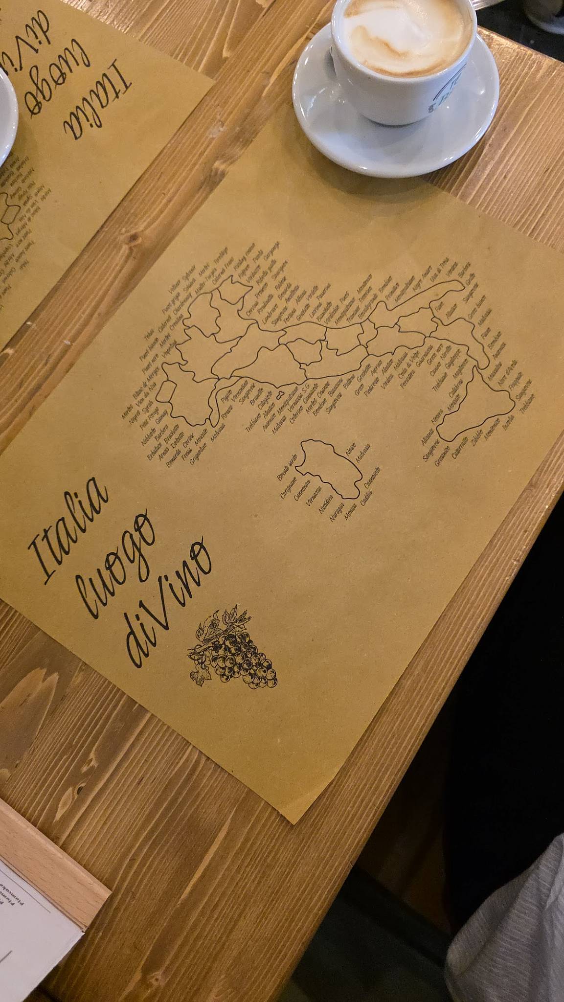 Menu di reLab local and organic 