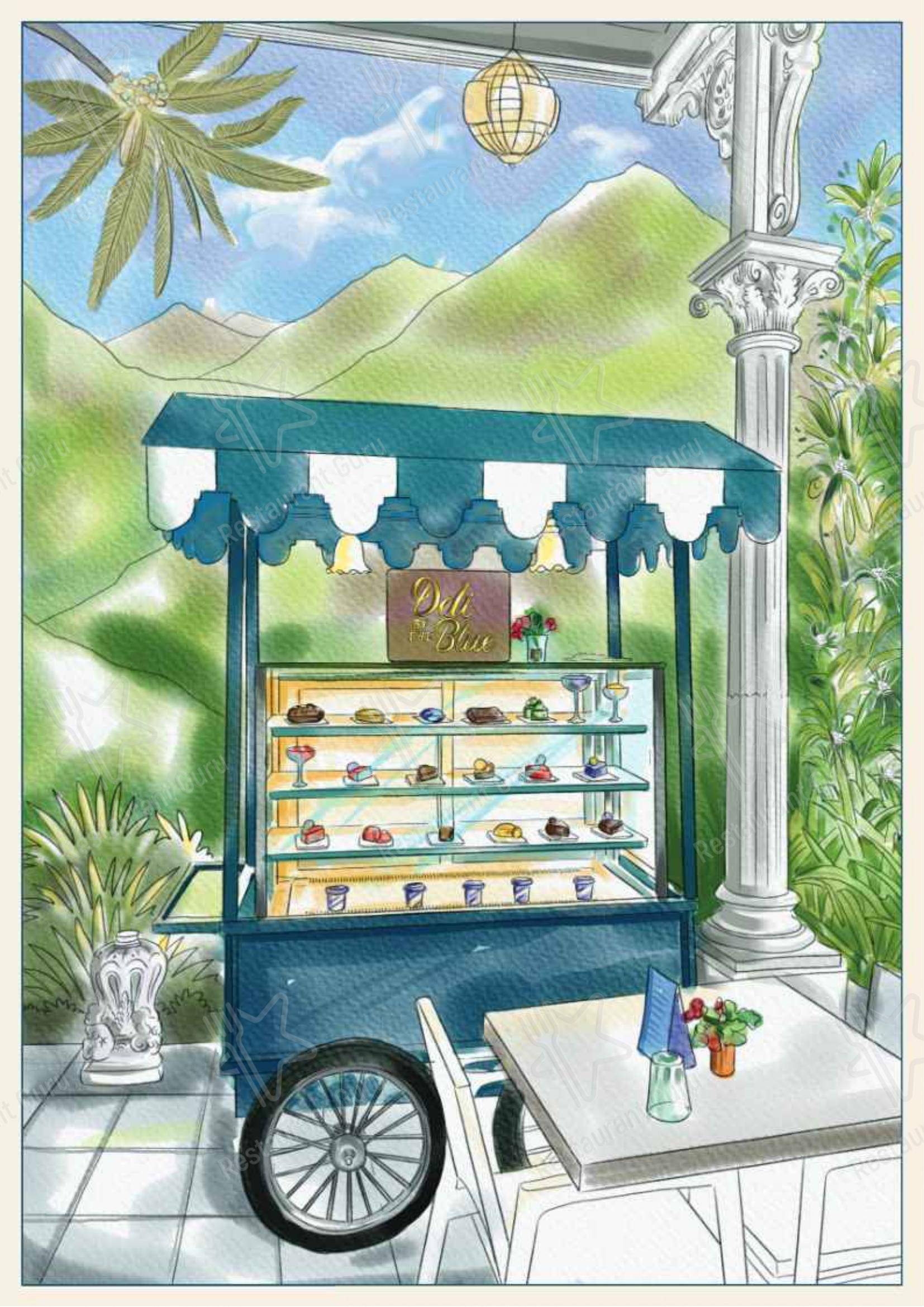 Menu for the Anglo Indian Cafe restaurant