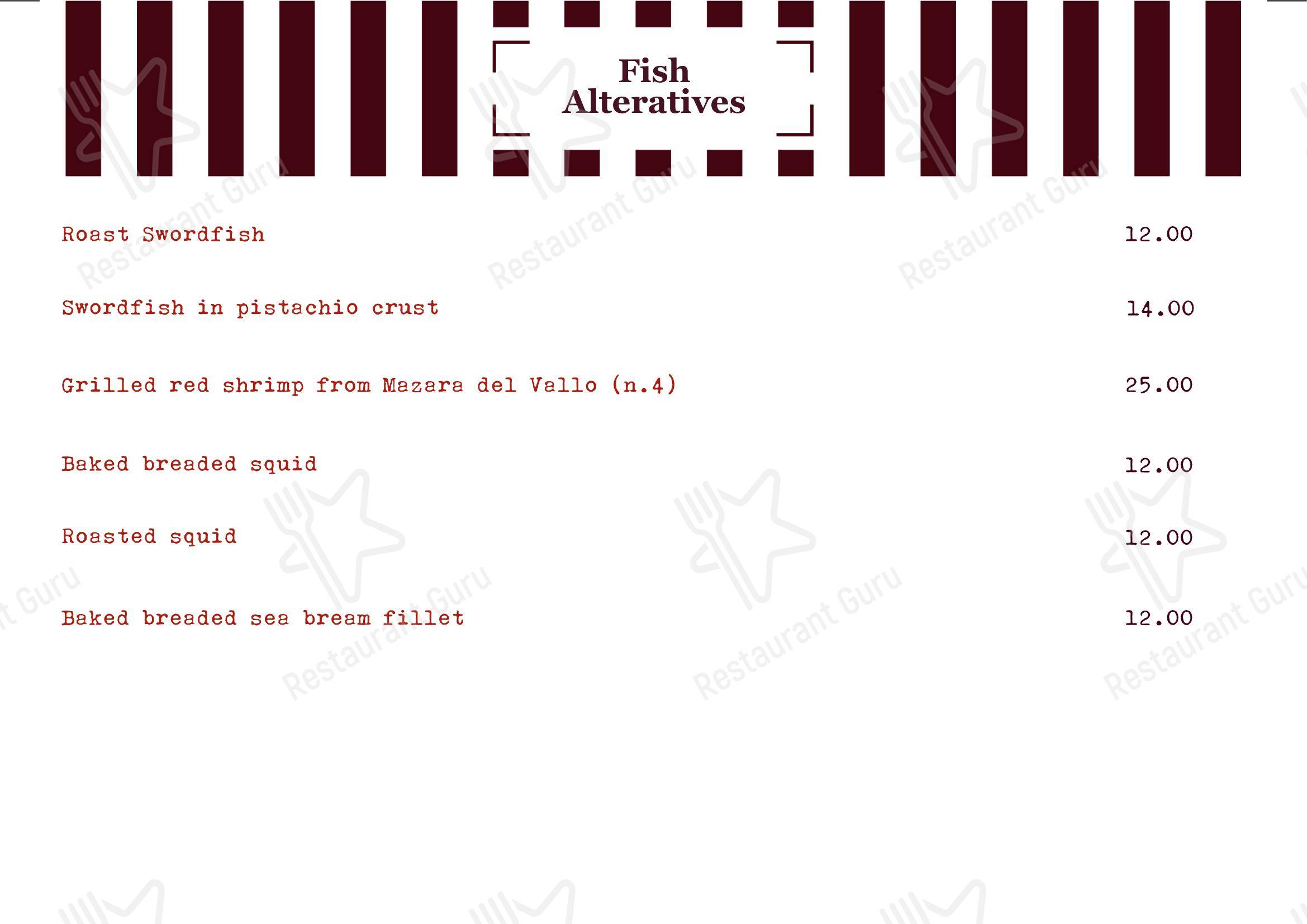 Menu per Mondo Pizza in Marsala