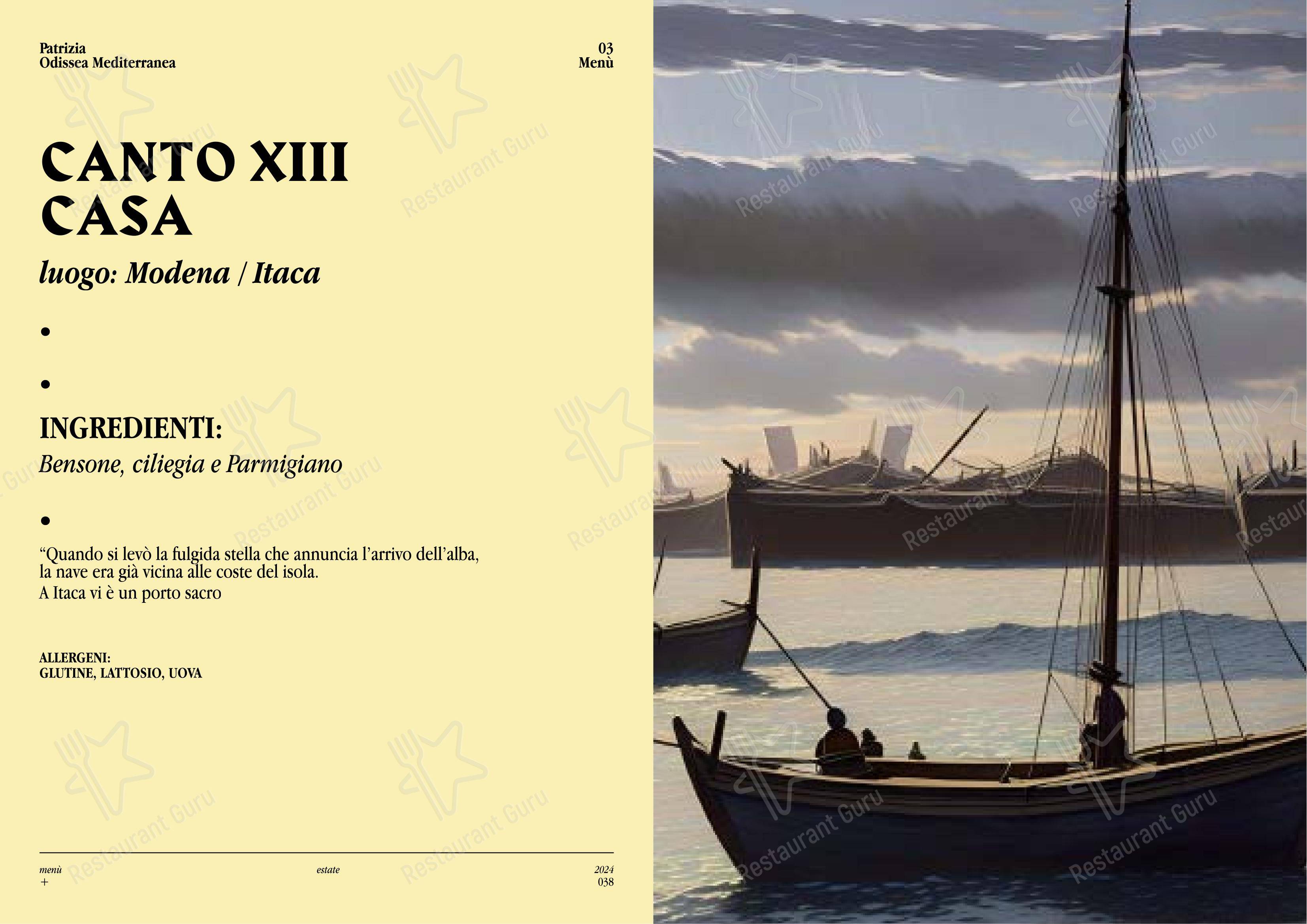 菜单 per Patrizia in Modena