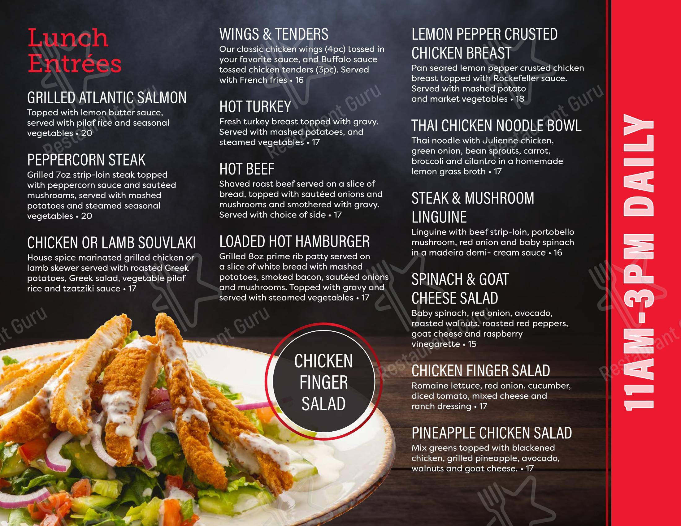 Portly Piper Pub Ajax dans Ajax - Menu bar