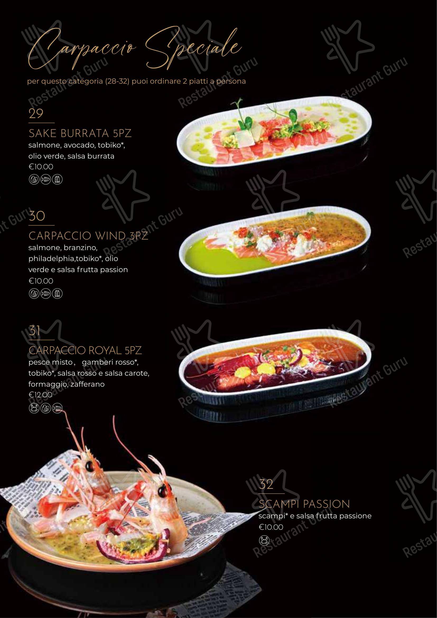 Ristorante Giapponese Hanami Parma in Parma - 菜单