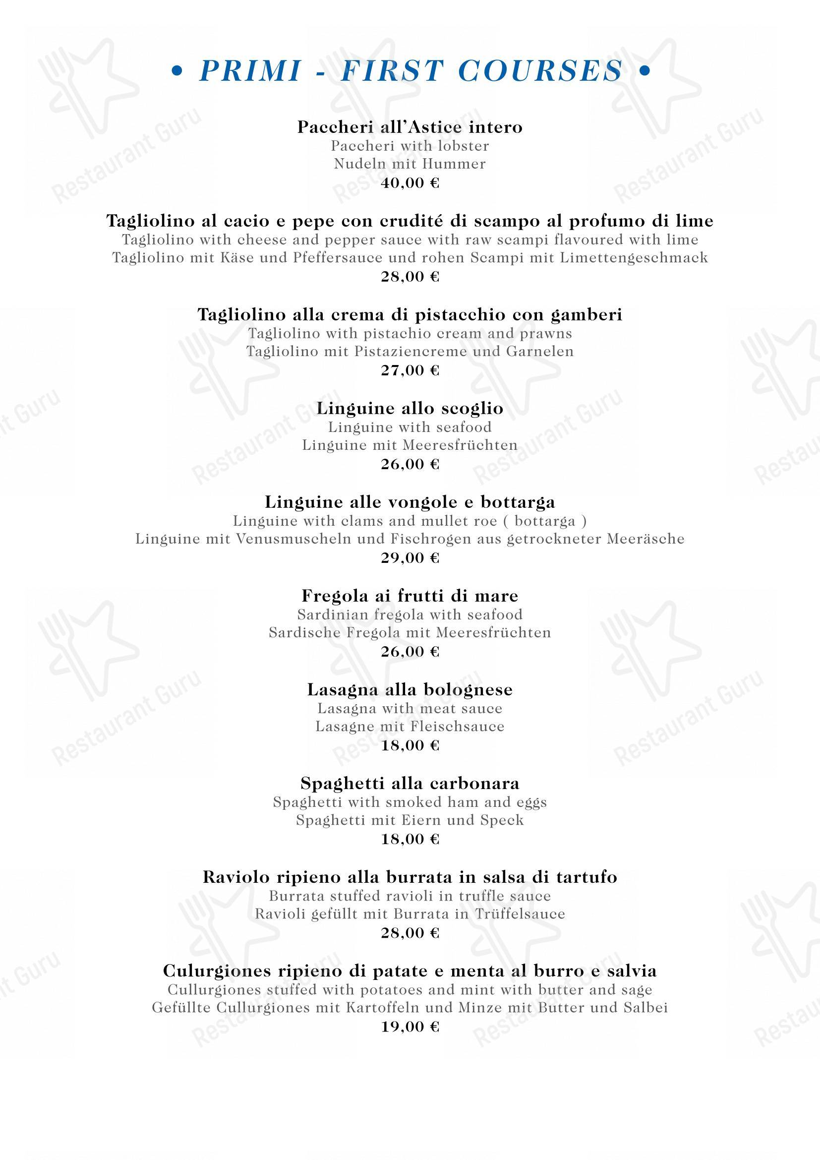 Menu per Ristorante La Grolla Menaggio ristorante