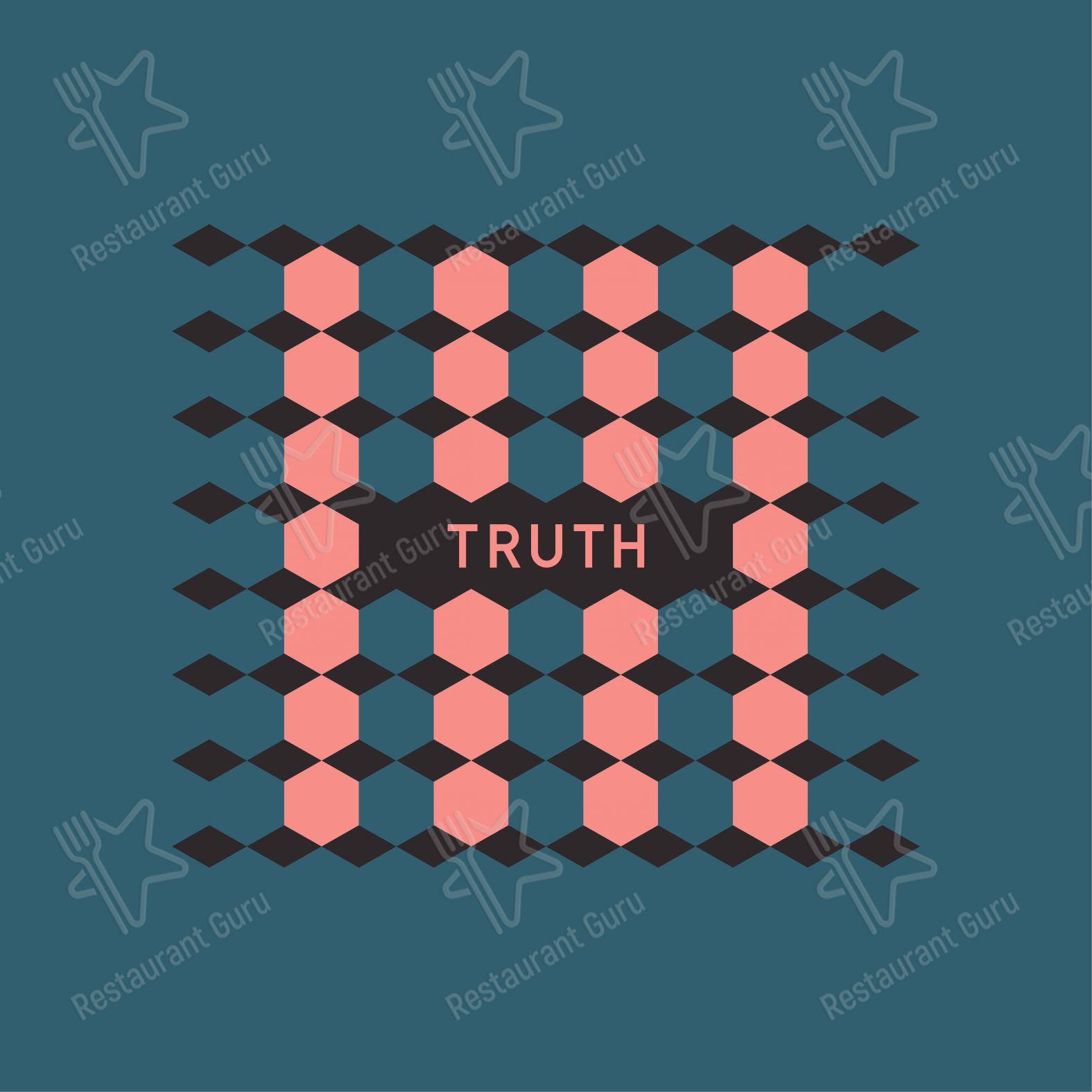 菜单 per Truth - Mixology & Kitchen pub & bar