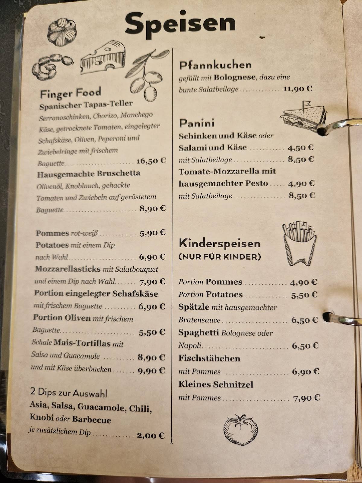 Menu de time out